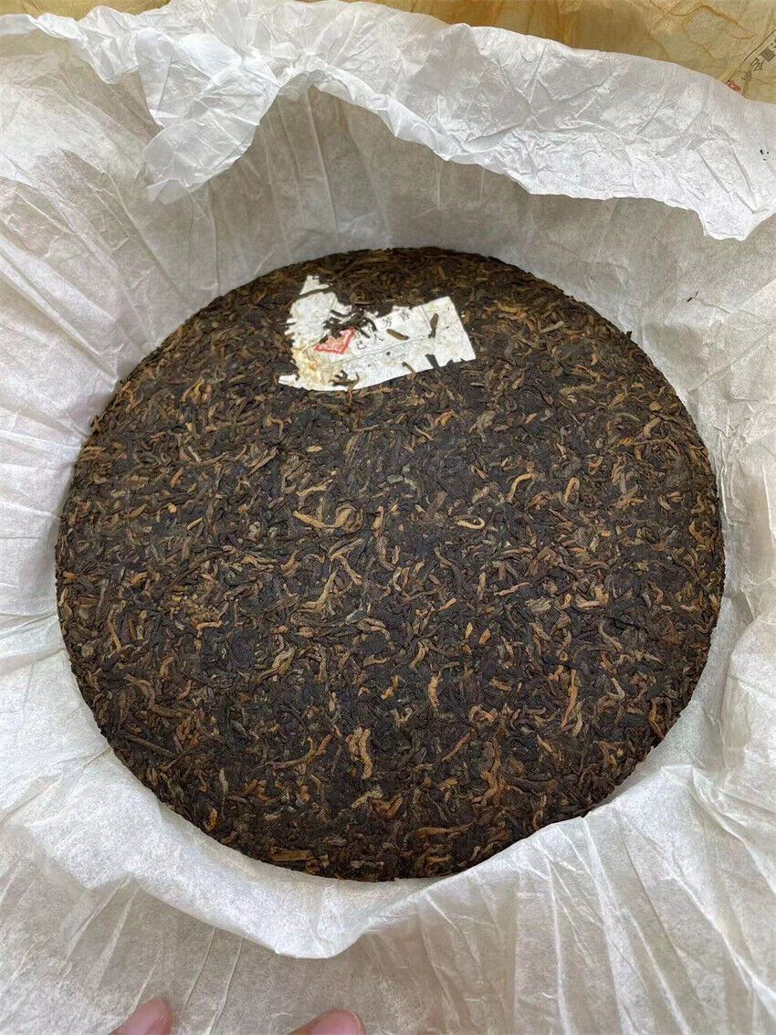 Lao Banzhang Chen Ripe Tea 357g Puerh Tea Ripe puer Cake Tea Pu'er Ripe Tea Cake