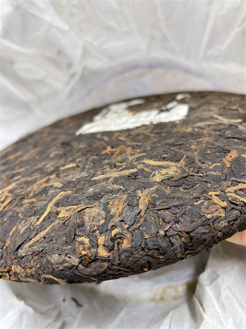 Lao Banzhang Chen Ripe Tea 357g Puerh Tea Ripe puer Cake Tea Pu'er Ripe Tea Cake