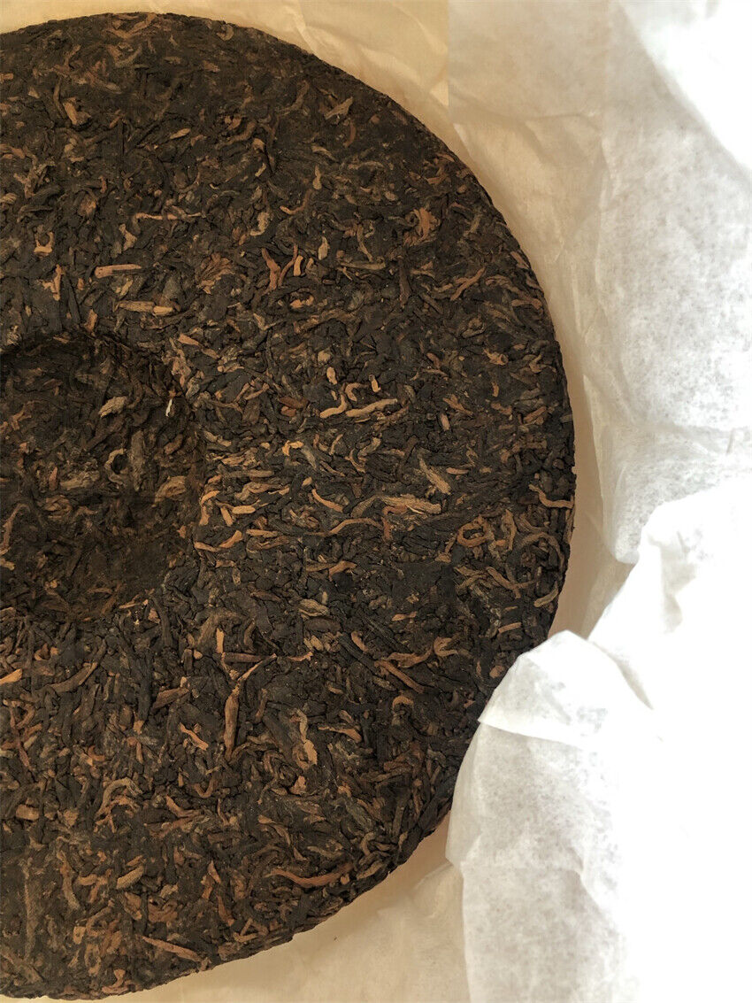 Lao Banzhang Chen Ripe Tea 357g Puerh Tea Ripe puer Cake Tea Pu'er Ripe Tea Cake