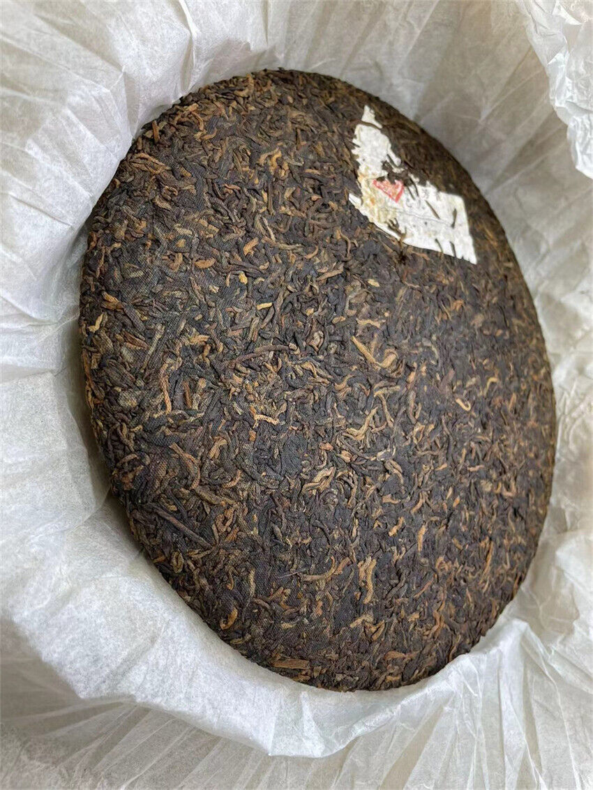 Lao Banzhang Chen Ripe Tea 357g Puerh Tea Ripe puer Cake Tea Pu'er Ripe Tea Cake