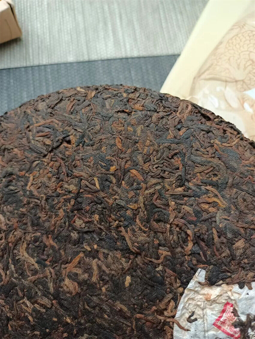 Lao Banzhang Chen Ripe Tea 357g Puerh Tea Ripe puer Cake Tea Pu'er Ripe Tea Cake