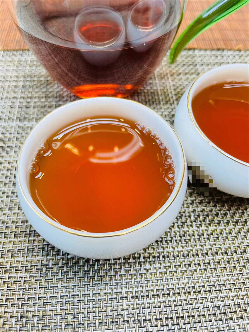 Lao Banzhang Chen Ripe Tea 357g Puerh Tea Ripe puer Cake Tea Pu'er Ripe Tea Cake