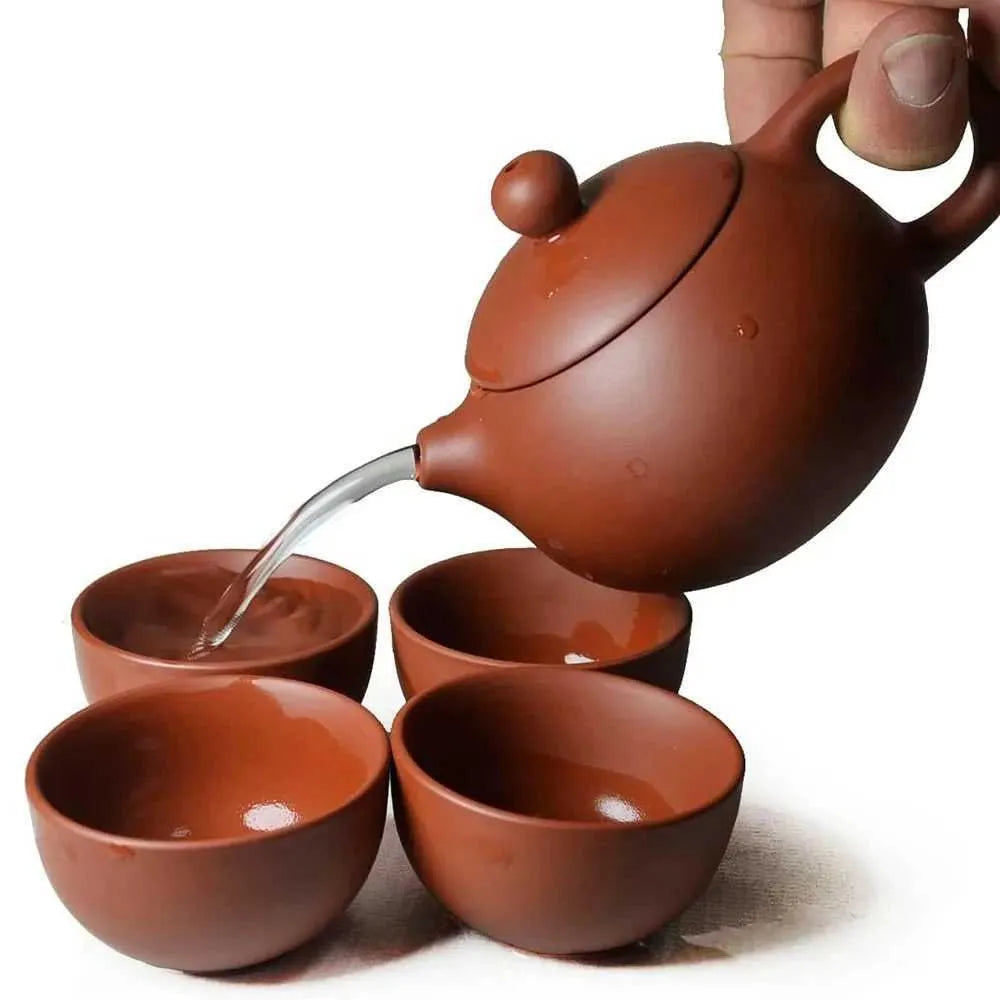 Teaware Sets 200ml China Yixing Teapot Clay Teapot Purple Clay Kettle for Puer Oolong Green Tea Chinese Handmade Zisha Kungfu Tea Pot