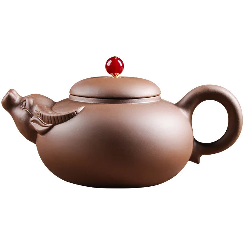 600cc Authentic Yixing Teapot Tea Pot Big Capacity Purple Clay Tea Set Kettle Kung Fu Teapot Chinese Tea Ceremony
