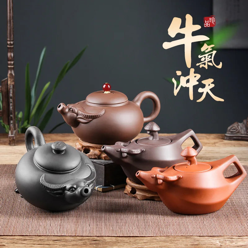 600cc Authentic Yixing Teapot Tea Pot Big Capacity Purple Clay Tea Set Kettle Kung Fu Teapot Chinese Tea Ceremony