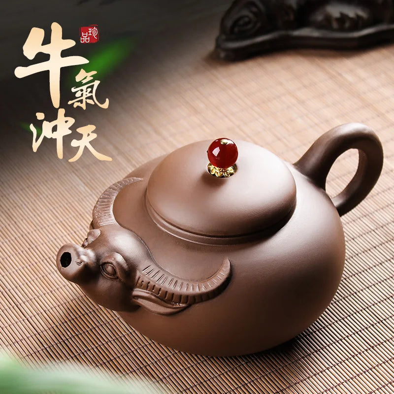 600cc Authentic Yixing Teapot Tea Pot Big Capacity Purple Clay Tea Set Kettle Kung Fu Teapot Chinese Tea Ceremony