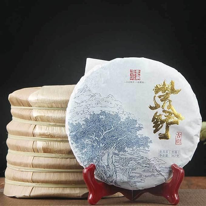 Health Benefits Tea Ancient Tree Ancient Tea Pu'er Raw Tea Cake 357g