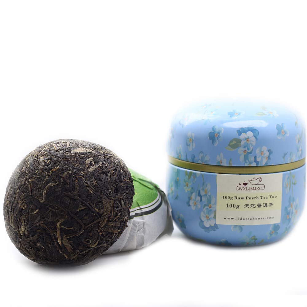 2010yr Ripe Puerh Tea - Shu Tuo Pu erh Tea - Yunnan Cook Puer Tea - 100g/3.5oz With Can Pack