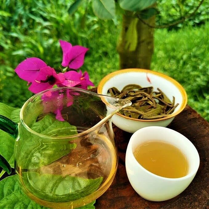 Spring Tea Raw Tea Green Tea Zhonghong Guafengzhai Ancient Tree Tea 357g