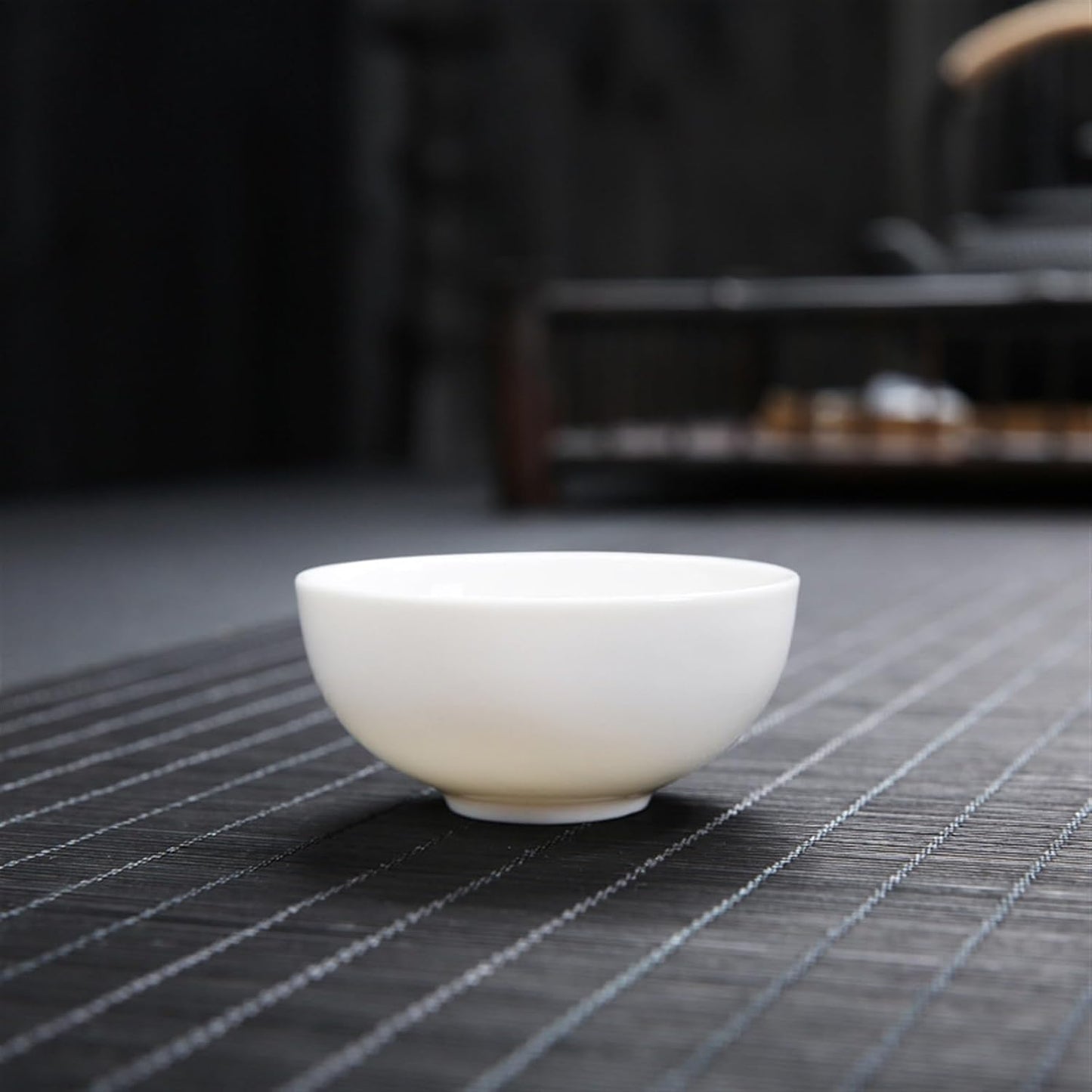 Chinese/Japanese Tea Set Chinese White Porcelain tea cup Kung Fu Tea Set Ceramic Tea bowl Creative handmade cups Small wine glass Phnom Penh teacups gift Portable Teapot Set Tea Gift set ( Size : Styl