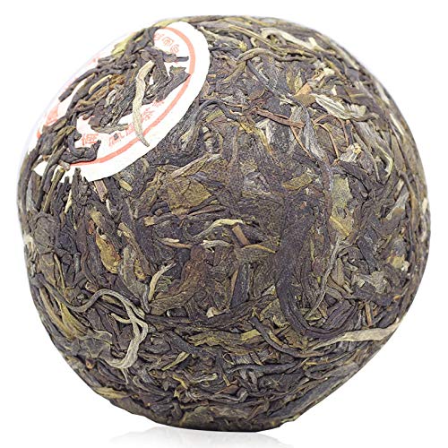 Raw Puerh Tea-Sheng Puer Tea-Uncook Pu-erh Tea Tuo Cha-Unfermented Chinese Pu'erh Tea - 100g/3.5oz With Can Pack