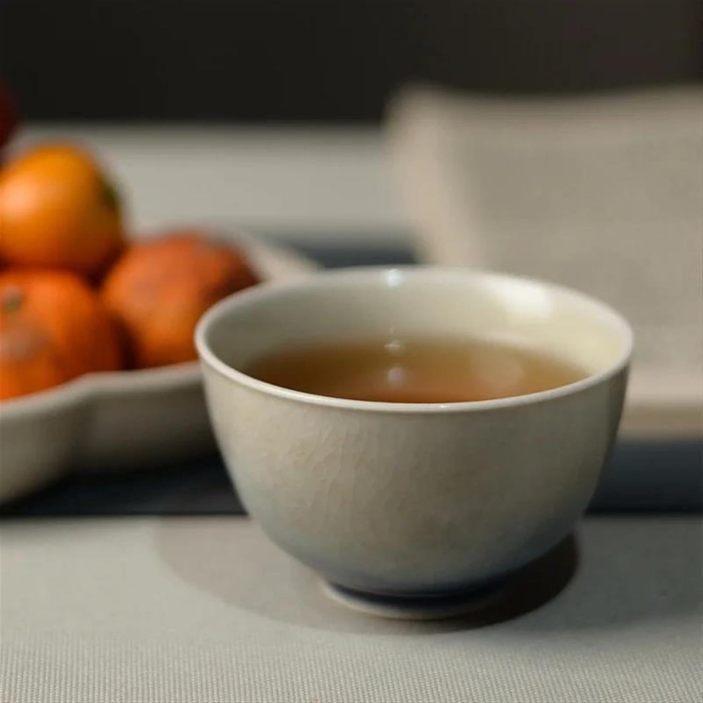Afternoon Tea Set Gradient Jingdezhen Porcelain Tea Tasting Cup Master Cup Handmade Gracked Glaze Single Tea Cup Tea Set Kung Fu Tea Cup Tea Set For Adults