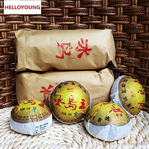 2012 year Yunnan Pu'er tea raw puer tea 100g Iceland Wang sheng puerh Tuo tea puerh 100g