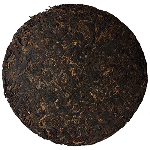 2007 Gold Bud Tribute Cake, Gold Award Pu'er Tea Cake, Puer Pu Erh Tea 357g ( ripe tea)