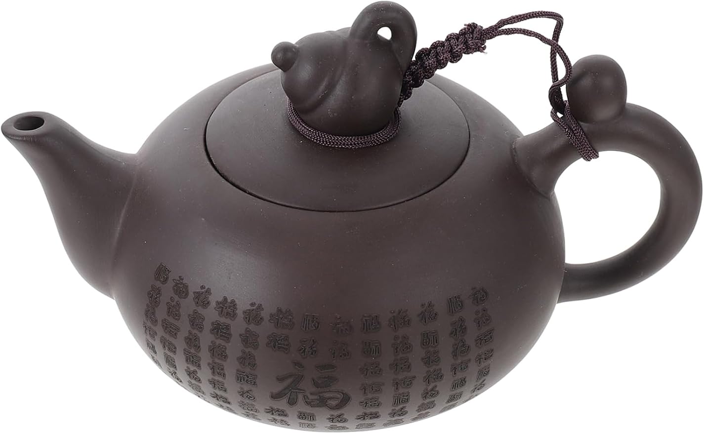 FUNOMOCYA 1pc Teapot Stovetop Whistling Kettle Whistle Ceramic Tea Pot Zisha Clay Tea Pot Coffee Espresso Pot Retro Tea Pot Japanese Tea Pot Tea Making Pot Antique Ceramics Concentrate