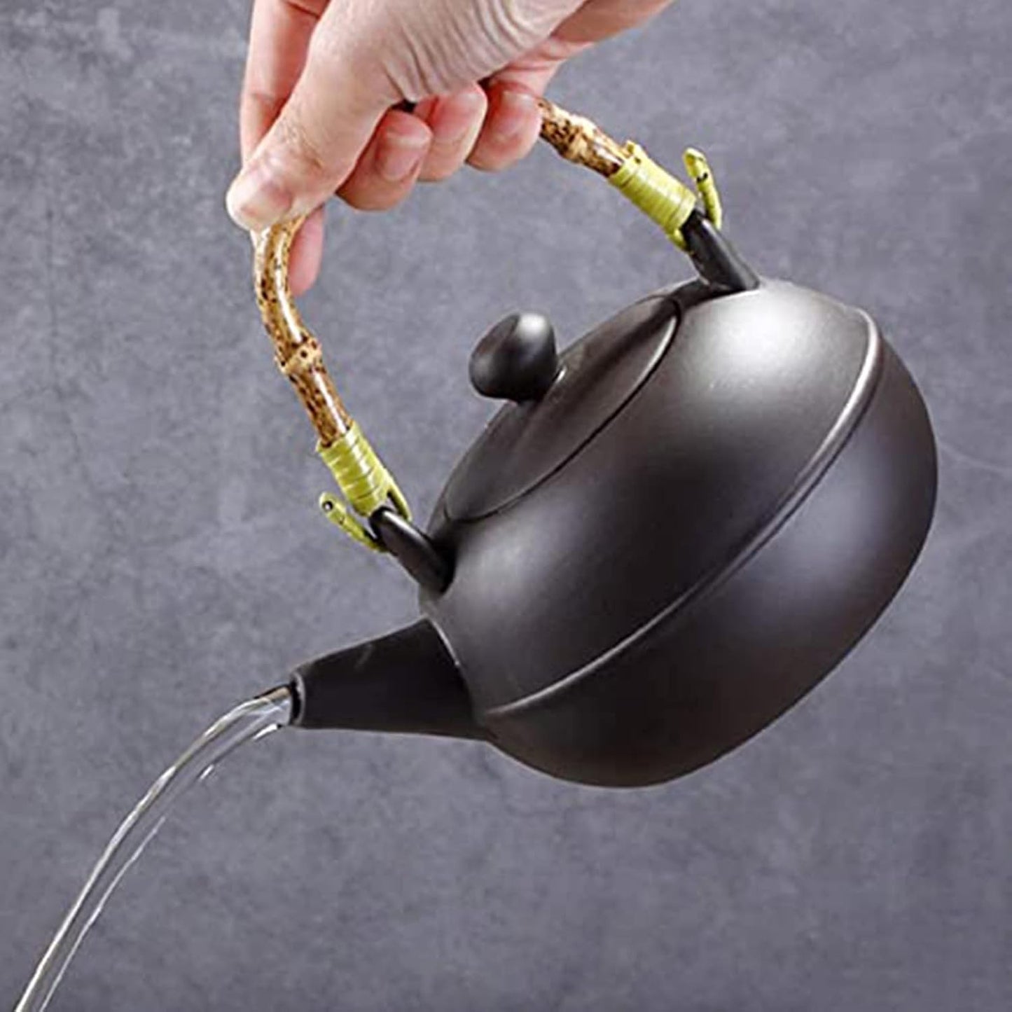 Premium Teapot Handmade Zisha Teapot Purple Clay Kettle Suit Tie Gaunyin Black Puer Tea
