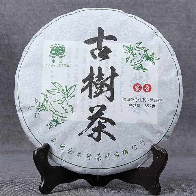 Natural Ancient Tree Raw Puerh Tea Yunnan Pu'er Green Tea Cake Gift Tea 357g