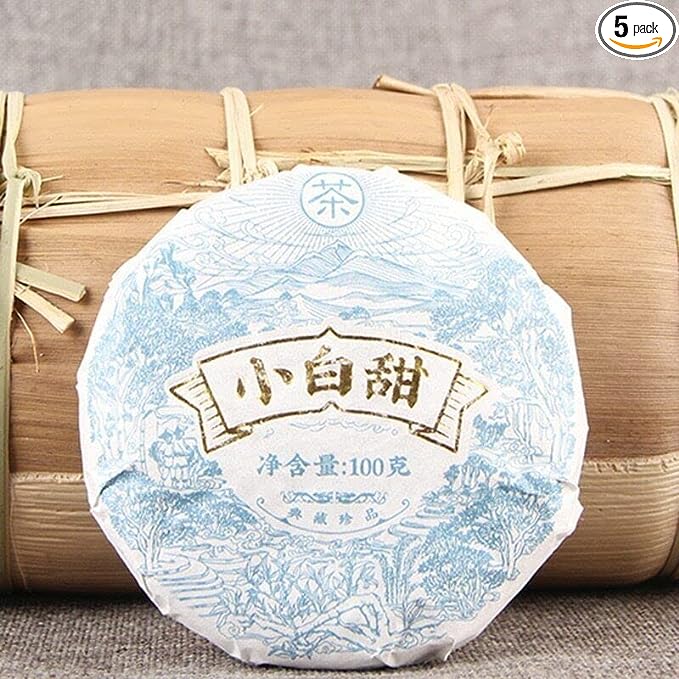 100g 2021 Yunnan White Tea White Tea Xiao Bai Tian Bai Cha Alpine Old Tree Tea (100g*5 pcs)