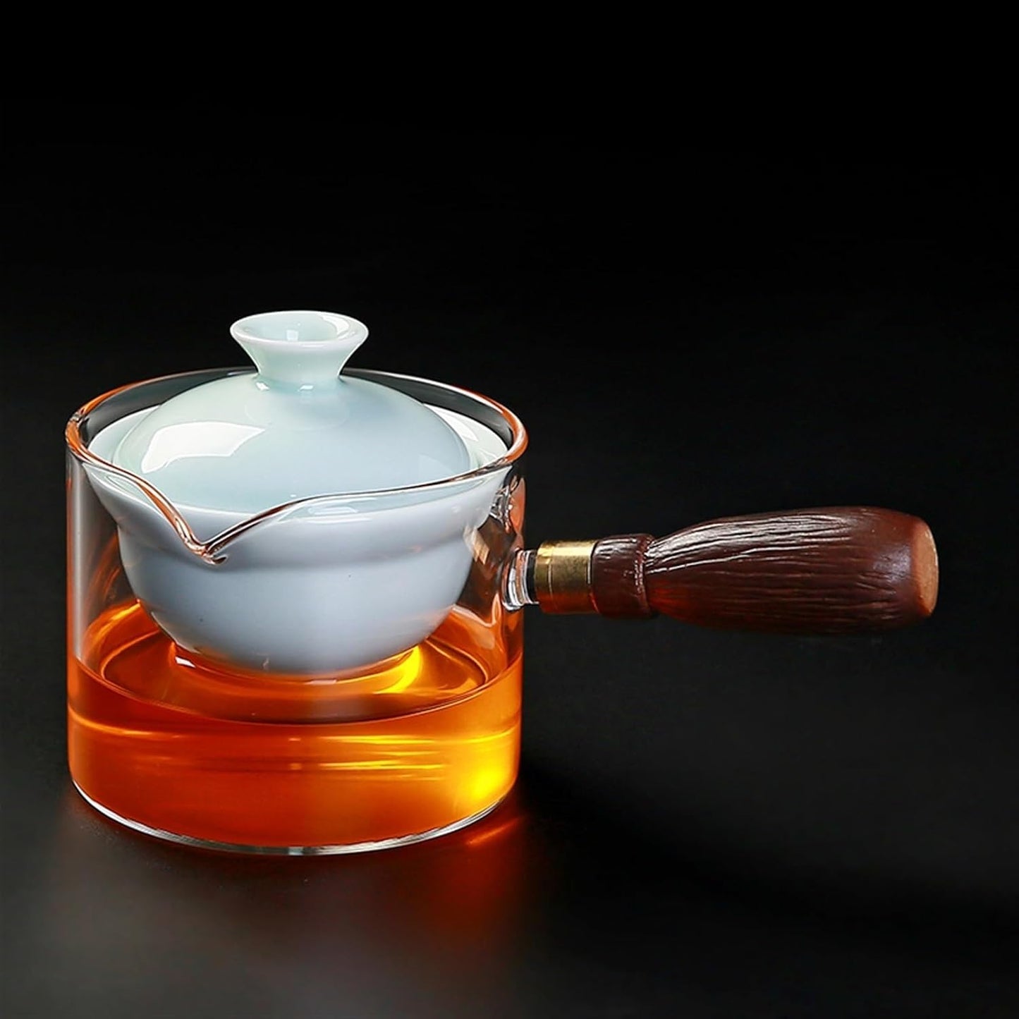Chinese/Japanese Tea Set Portable Glass Ceramic Chinese Kung Fu Tea set Travel Tea Set Teaware Sets Teapot For Tea Teapot Tea Cup Set Tea Maker Infuser Portable Teapot Set Tea Gift set (Size : A pot