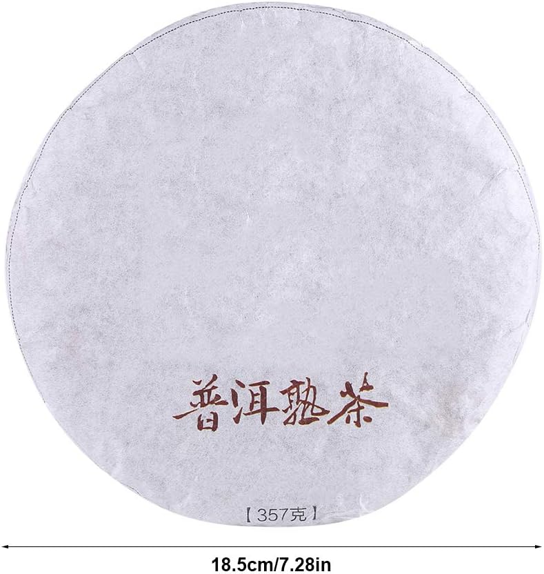 Tea Cake, 357g Cooked Puer Tea Puerh Tea Puerh Tea for Families