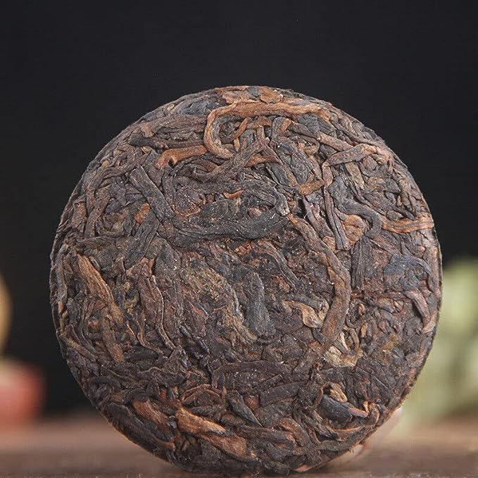 Health Benefits Ripe Tea Small Tea Cake Yunnan Traditional Banzhang Pu'er Tea 50g