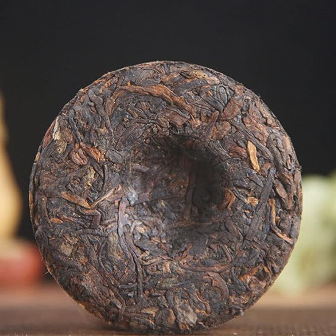 Health Benefits Ripe Tea Small Tea Cake Yunnan Traditional Banzhang Pu'er Tea 50g