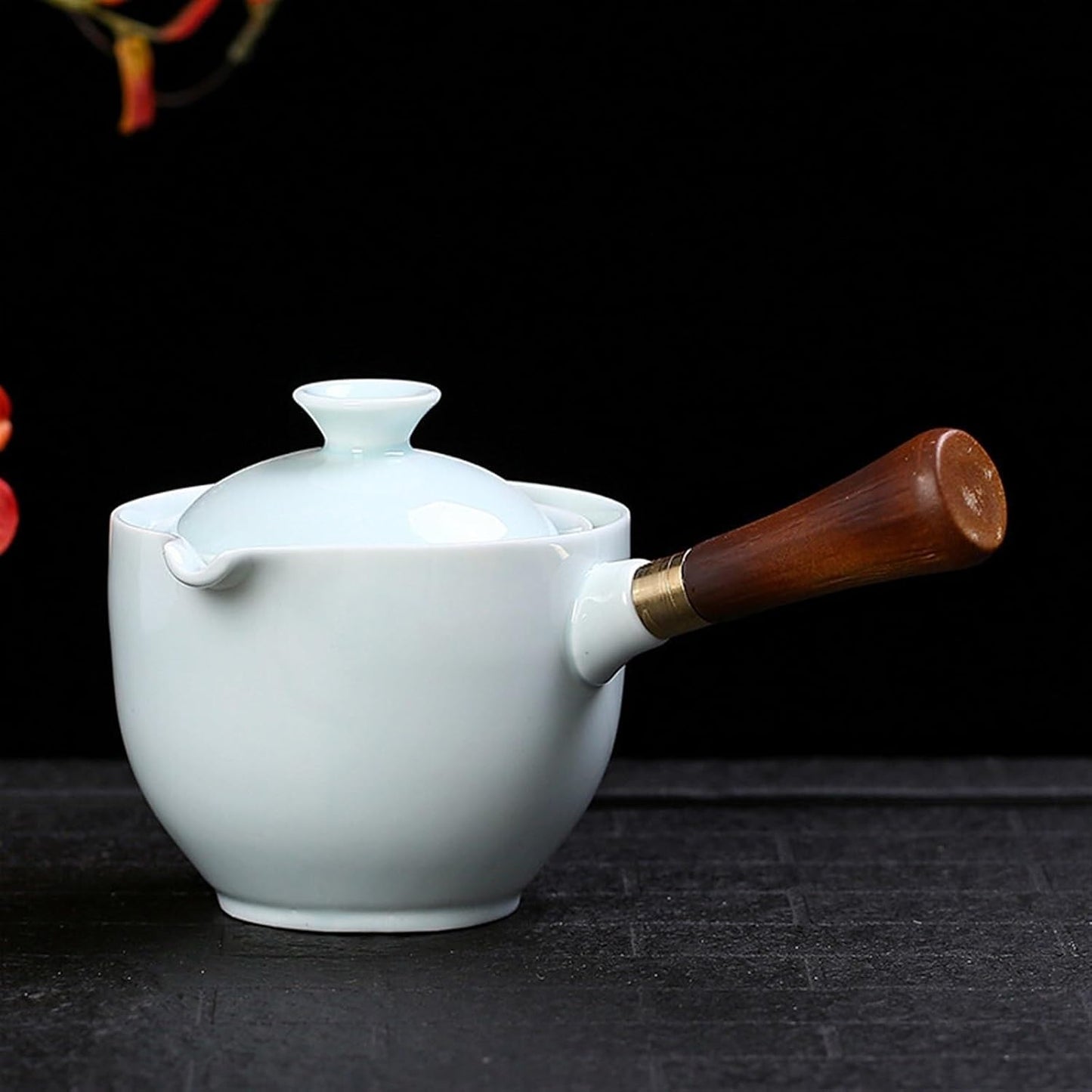 Chinese/Japanese Tea Set Portable Glass Ceramic Chinese Kung Fu Tea set Travel Tea Set Teaware Sets Teapot For Tea Teapot Tea Cup Set Tea Maker Infuser Portable Teapot Set Tea Gift set (Size : A pot