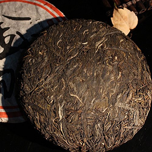 2006yr Classical Raw Puerh Tea - (150cups)Yi Wu Arbor Old Large Tree Uncook Puer Tea - Sheng Pu erh Tea cake - Yunnna Pu'erh Tea-Green Puerh Tea-Chinese Tea Cake-357g/12.6oz