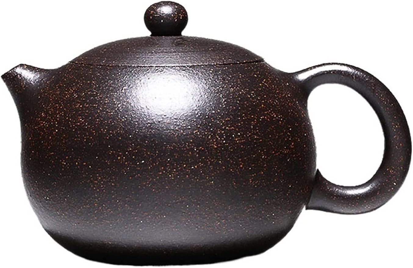 Teapot 190ML/230ML/280ML Zisha Teapot Handmade Ball Hole Filter Xi Shi Teapot Retro Chinese Tea Set High-grade Tea Maker Tea Kettle (Size : 190ML)