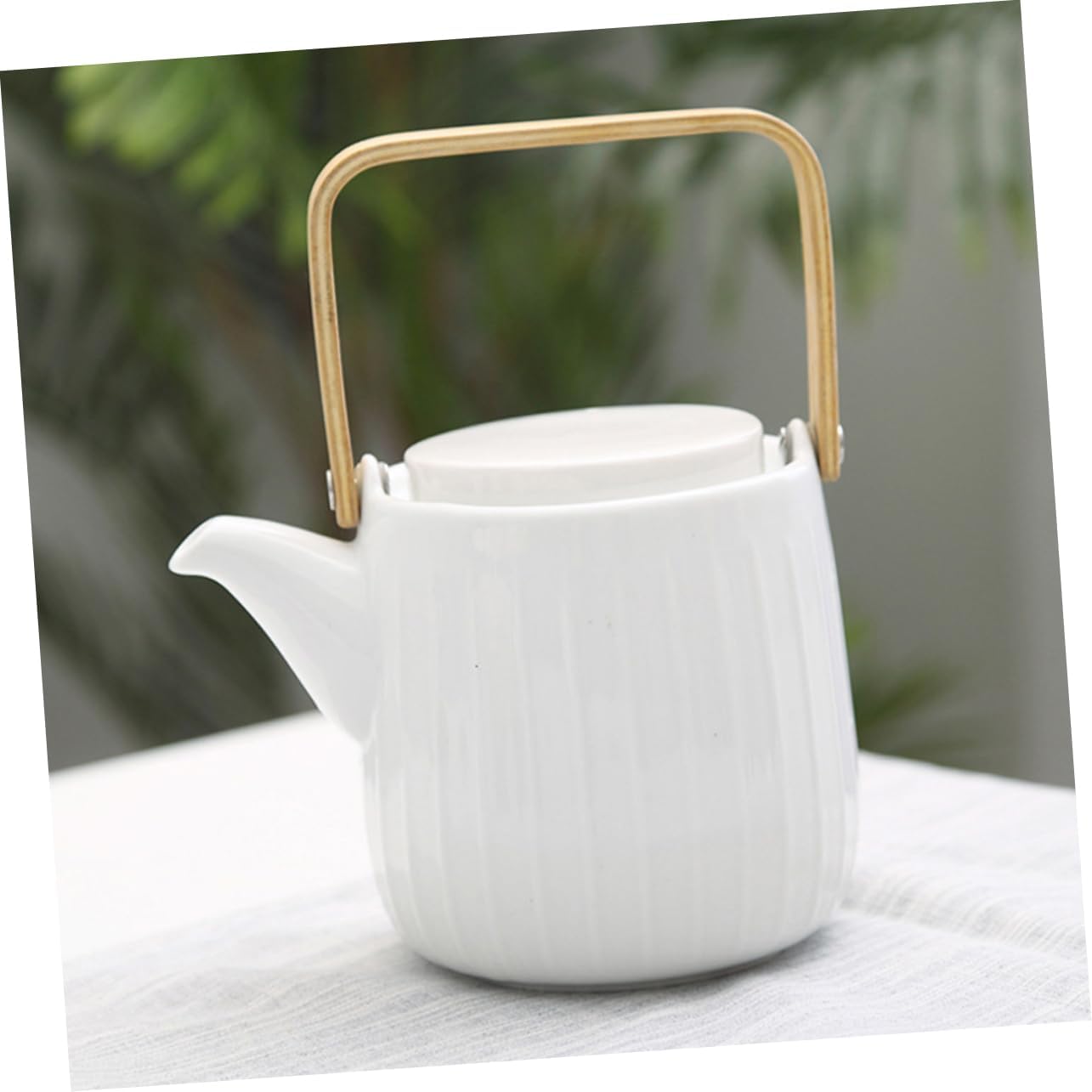 MAGICLULU 1 Set Ceramic Teapot Porcelain Teapot with Cup Chinese Kungfu Teapot Cup Filter Teapot Stovetop Tea Kettle Ceramic Tea Cup Zisha Tea Pot Tea Blooming Pot Simple Office Heater Wood