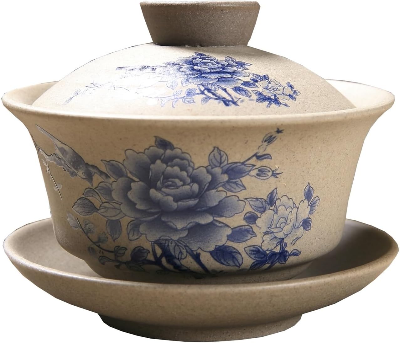 Chinese/Japanese Tea Set Chinese Kung Fu Teapot Pottery Clay Tea Cup Classical Gaiwan Traditional Handmade Tea Set Cup Portable Teapot Set Tea Gift set (Size : A)