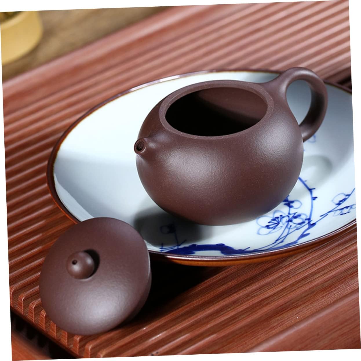 FUOYLOO Clay Teapot Purple Sand Teapot Chinese Ceramic Genuine Clay Japanese Teapot Zisha Teapot Kung Fu Chinese Teapot Clay Loose Leaf Tea Maker Shih Tzu Pot Office Vintage Purple Clay
