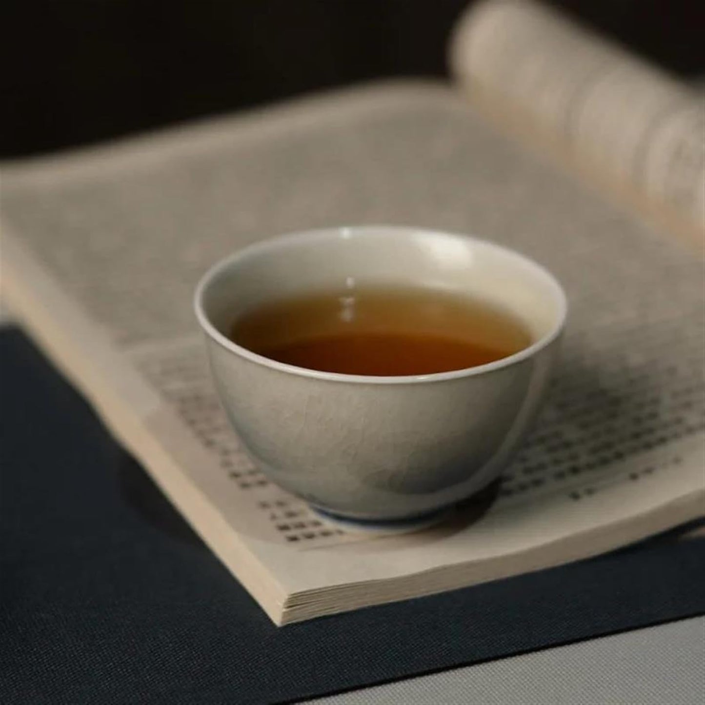 Afternoon Tea Set Gradient Jingdezhen Porcelain Tea Tasting Cup Master Cup Handmade Gracked Glaze Single Tea Cup Tea Set Kung Fu Tea Cup Tea Set For Adults