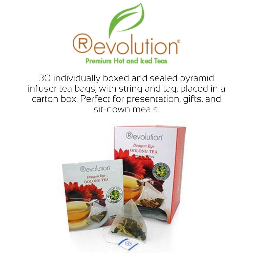 Revolution Tea - Mesh Infuser Full Leaf Tea - Organic Green Tea - 30 Bags
