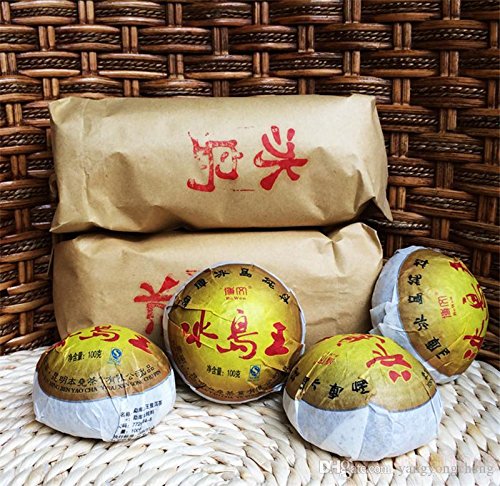 2012 year Yunnan Pu'er tea raw puer tea 100g Iceland Wang sheng puerh Tuo tea puerh 100g