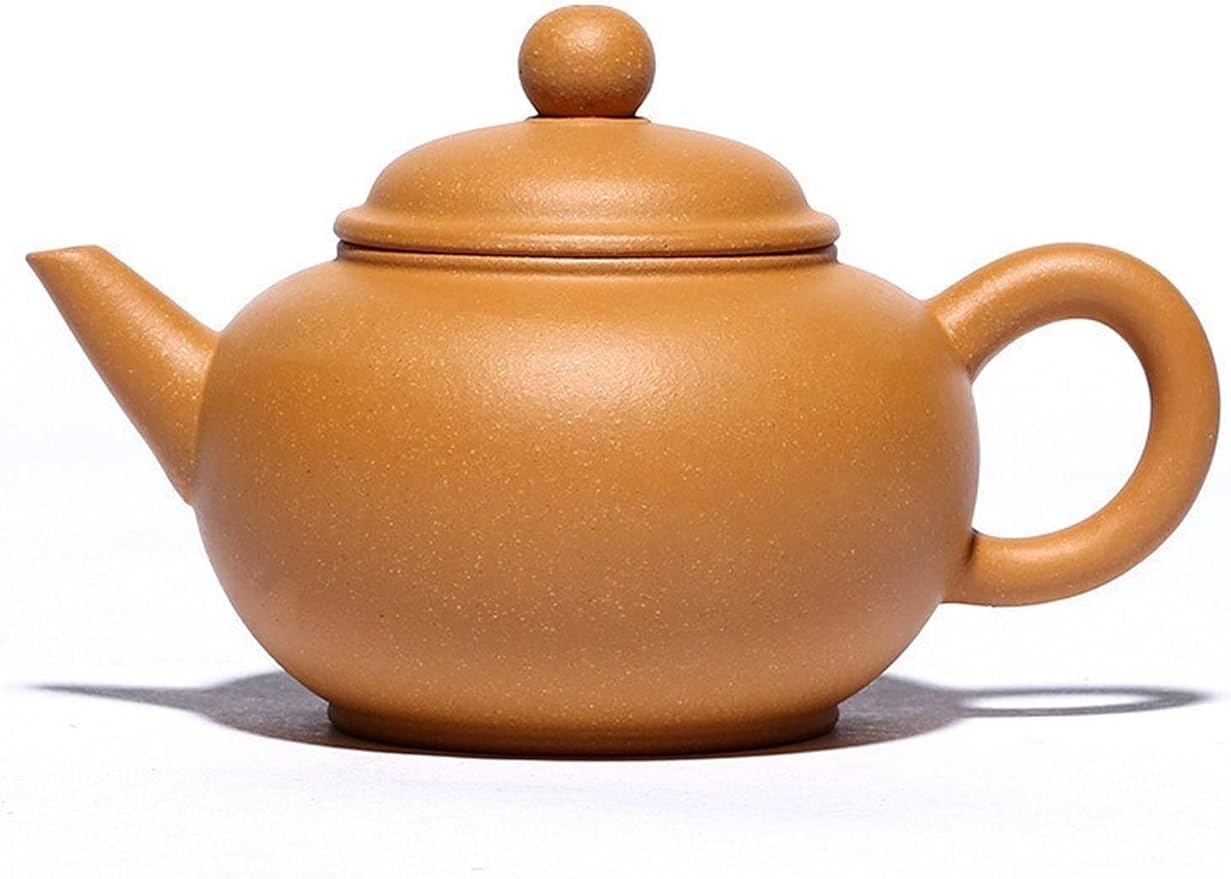 INEOUT Teapot Zisha teapot household teapot handmade ball hole raw ore teapot