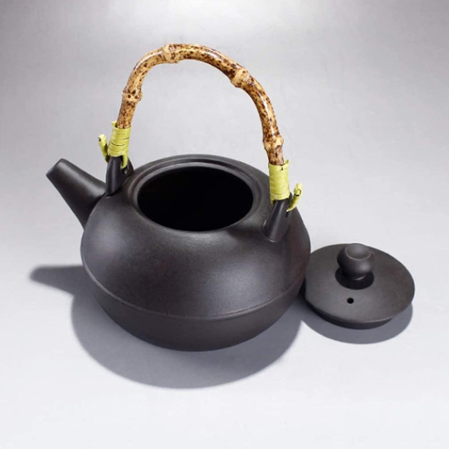 Premium Teapot Handmade Zisha Teapot Purple Clay Kettle Suit Tie Gaunyin Black Puer Tea