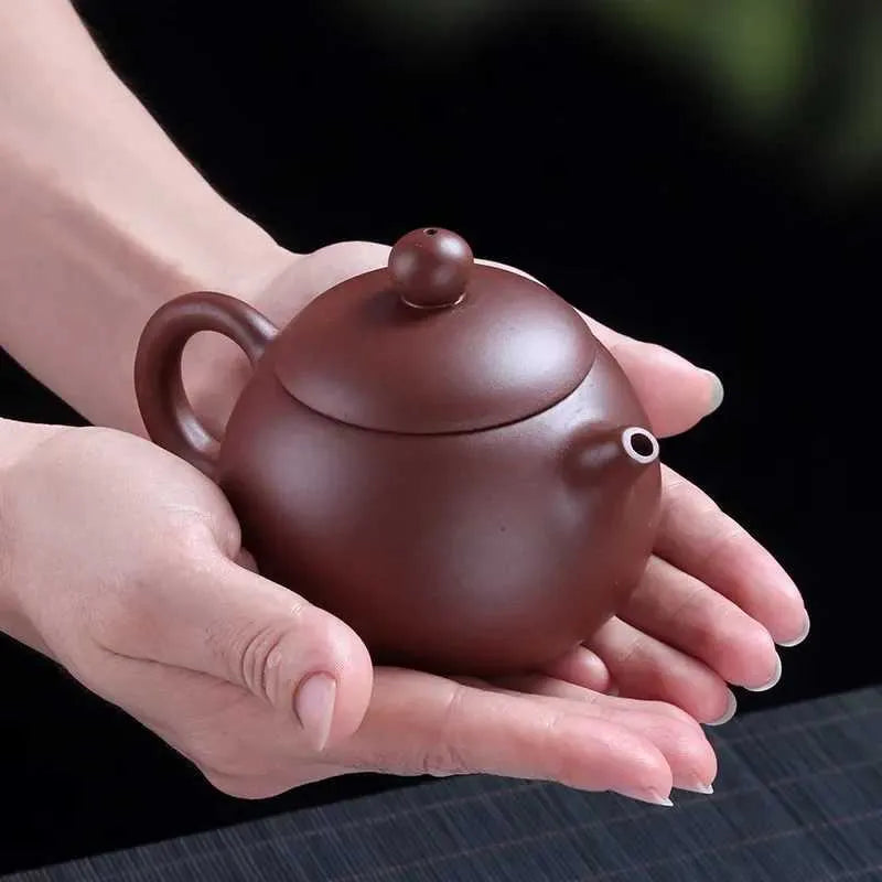 Teaware Sets 200ml China Yixing Teapot Clay Teapot Purple Clay Kettle for Puer Oolong Green Tea Chinese Handmade Zisha Kungfu Tea Pot