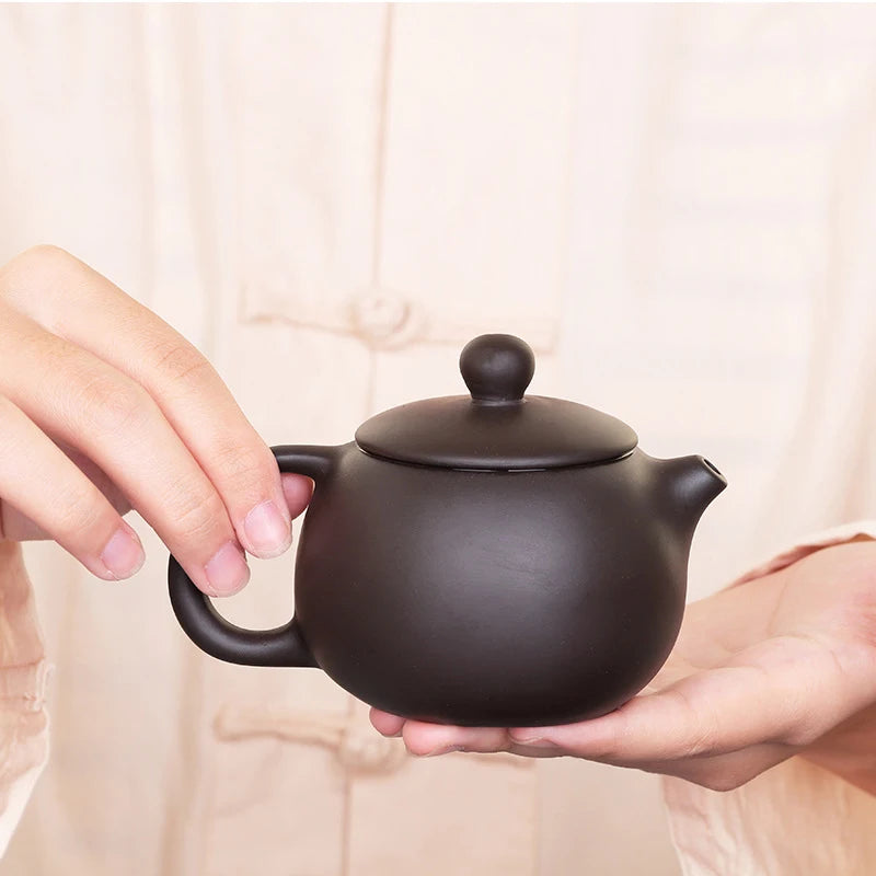 6pcs Tea Sets gaiwan Exquisite Purple sand tea set Include 4 cups 1 tea pot, Kung Fu Tea Cup Unique tea ceremony Travel Portable