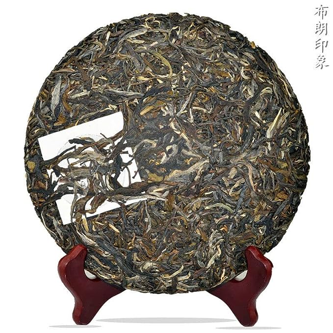 Pressed Tea Cake Yunnan Organic Old Tree Puerh Aged Pu'er Raw Tea Green Tea 357g