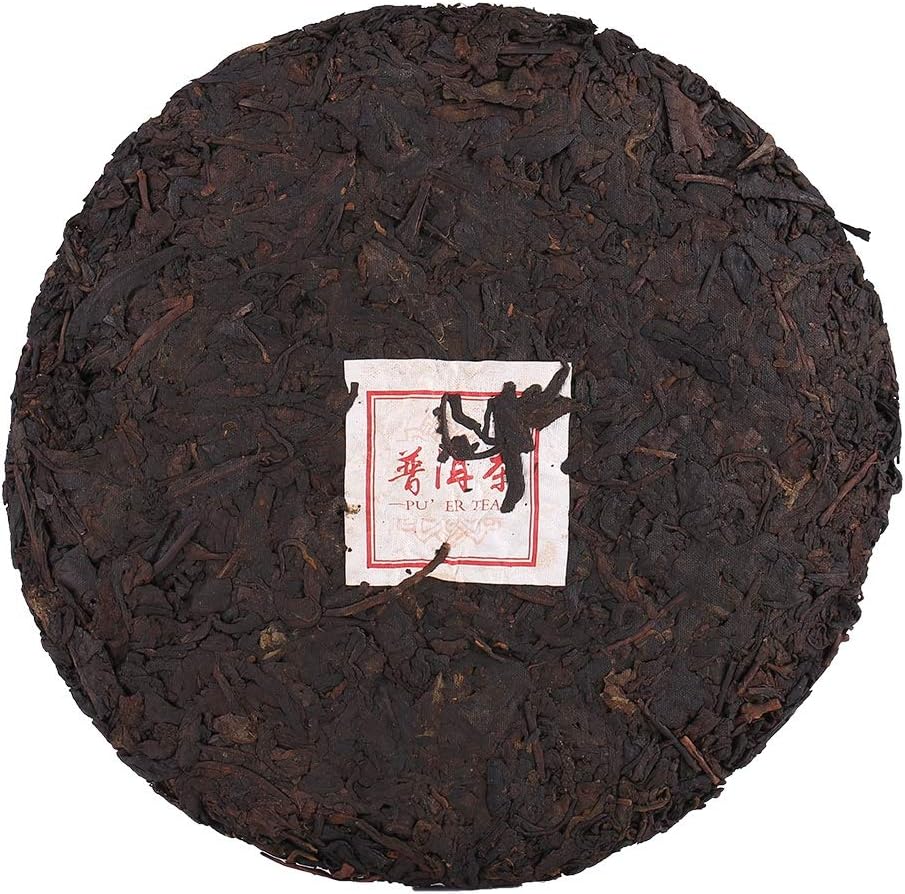 Tea Cake, 357g Cooked Puer Tea Puerh Tea Puerh Tea for Families