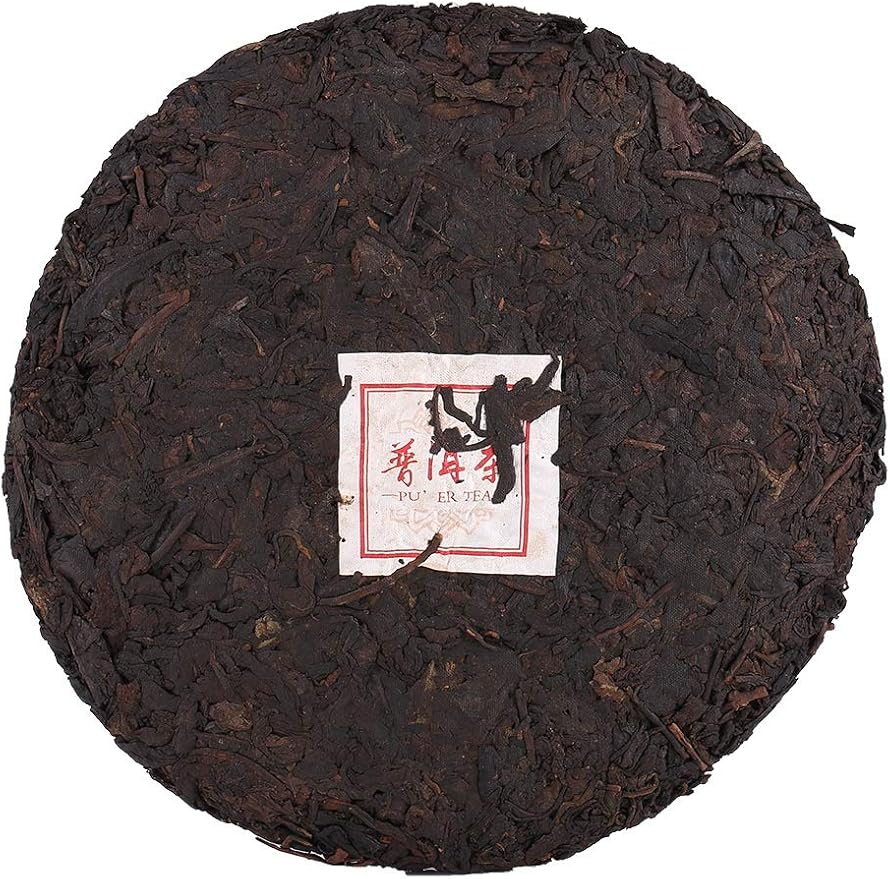 Tea Cake, 357g Cooked Puer Tea Puerh Tea Puerh Tea for Families