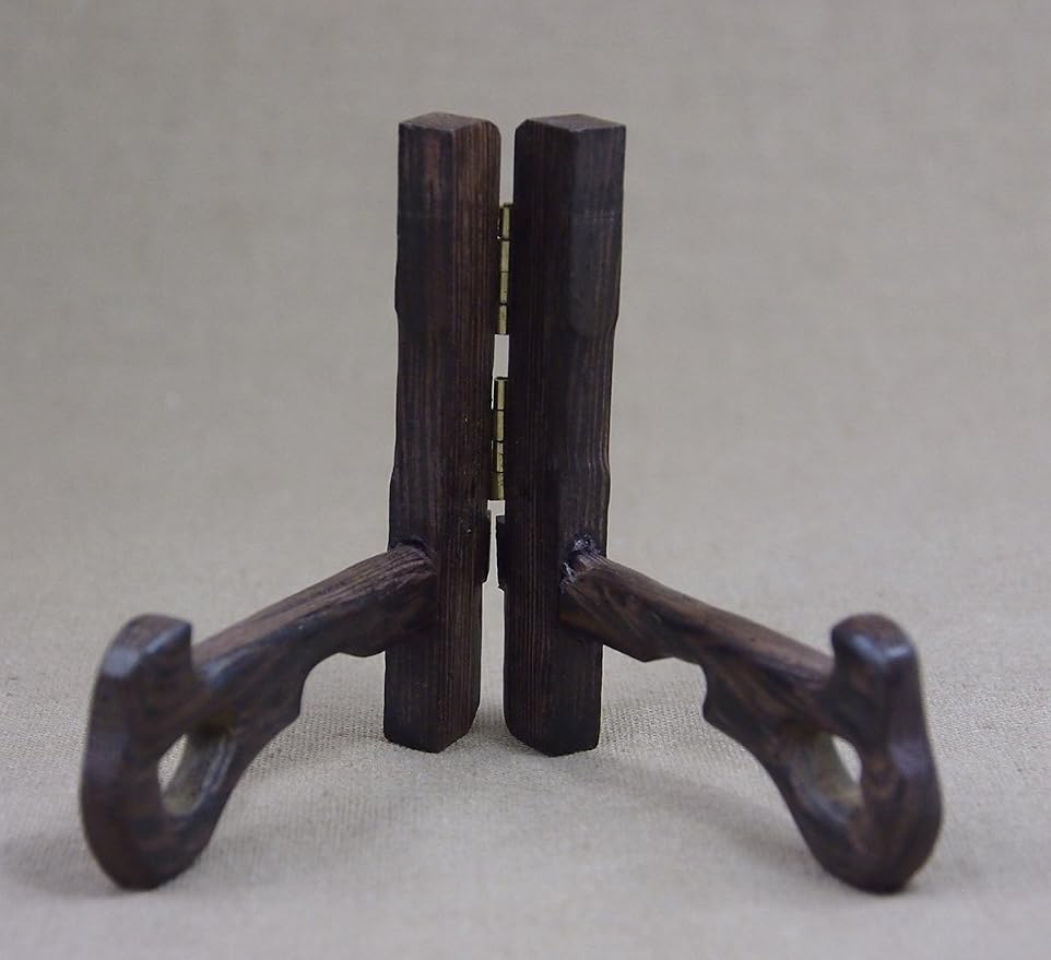 2pc Puer tea frame stand for 100g puerh tea cake brick rack PU erh tea frame swing frame shelf puerh Tea holder