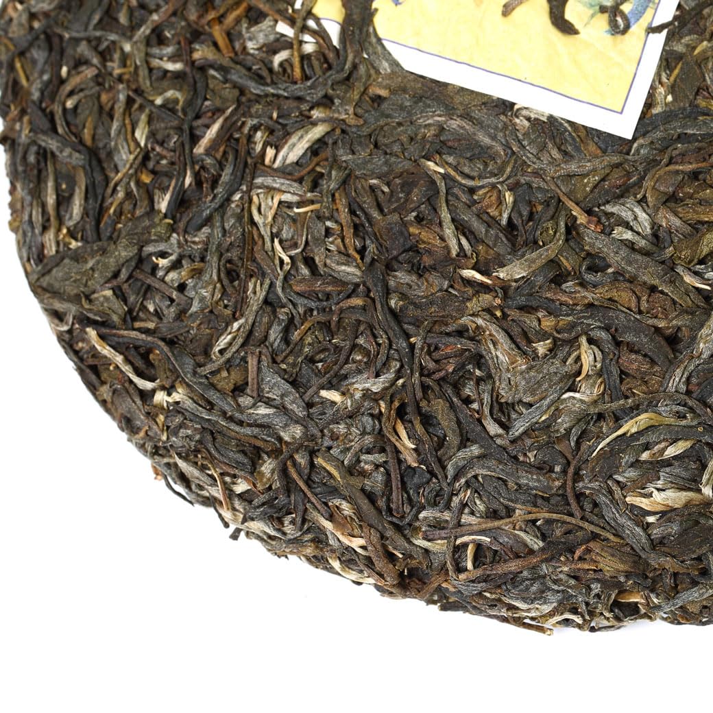 Puerh Tea - Raw Puerh Tea Cake 357g / 12.6oz 2019 Year Banzhang Ancient Tree - Pu erh Tea Puer Tea Pu'er Tea - Yunnan Pu-erh Tea Chinese Tea