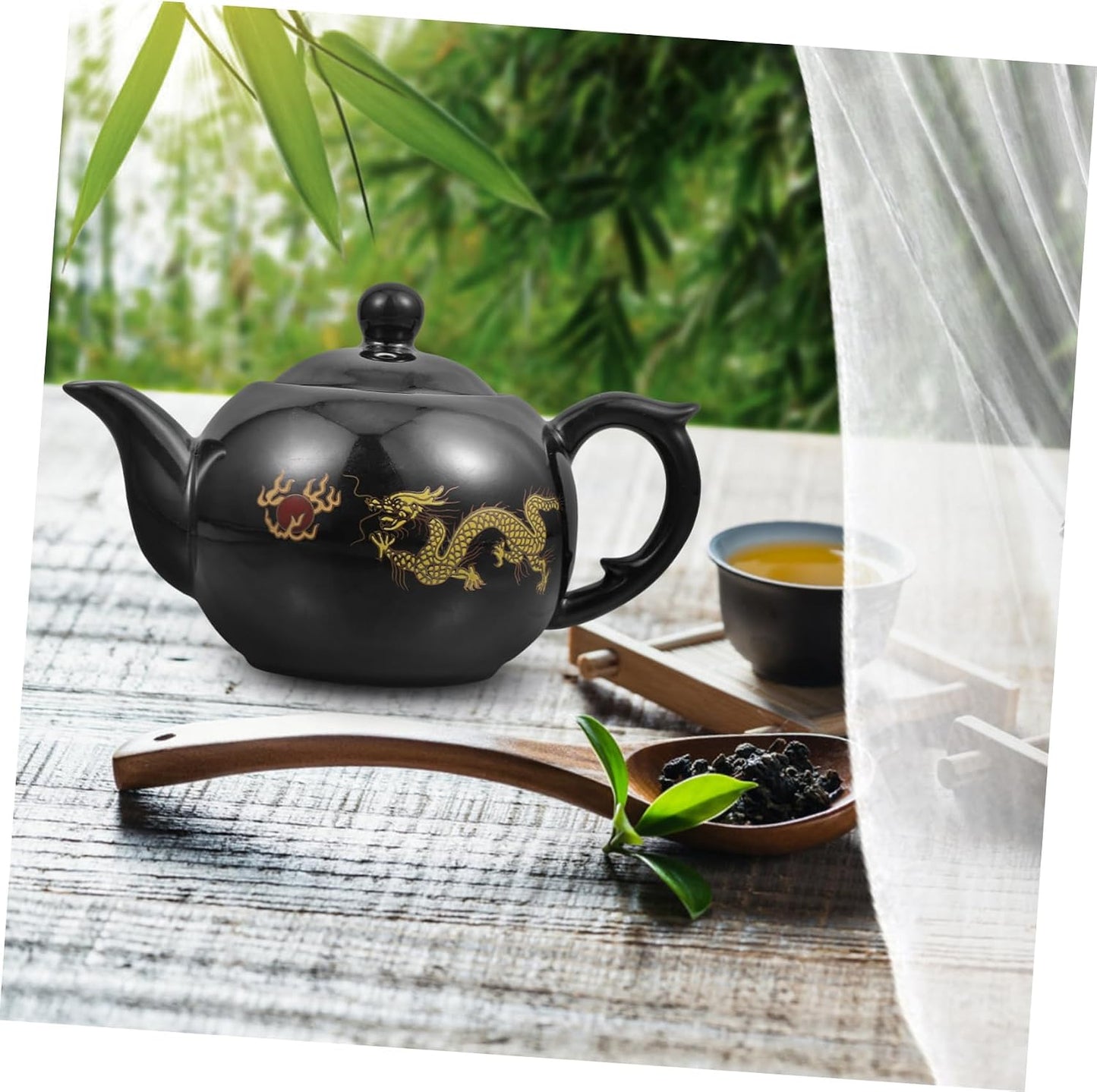 MARMERDO Kung Fu Teapot Gongfu Tea Pot Ceramic Classic Tea Pot Zisha Tea Pot Tea Pot Tea Making Pot Vintage Ceramic Teapots Hot Water Office Pottery Teapot Dropshipping Ceramics