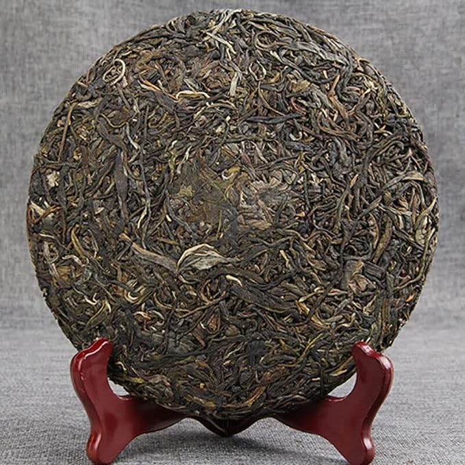 Collection Tea Puer Tea Cake Yunnan Menghai Qizi Ancient Tree Raw Puer Tea 357g