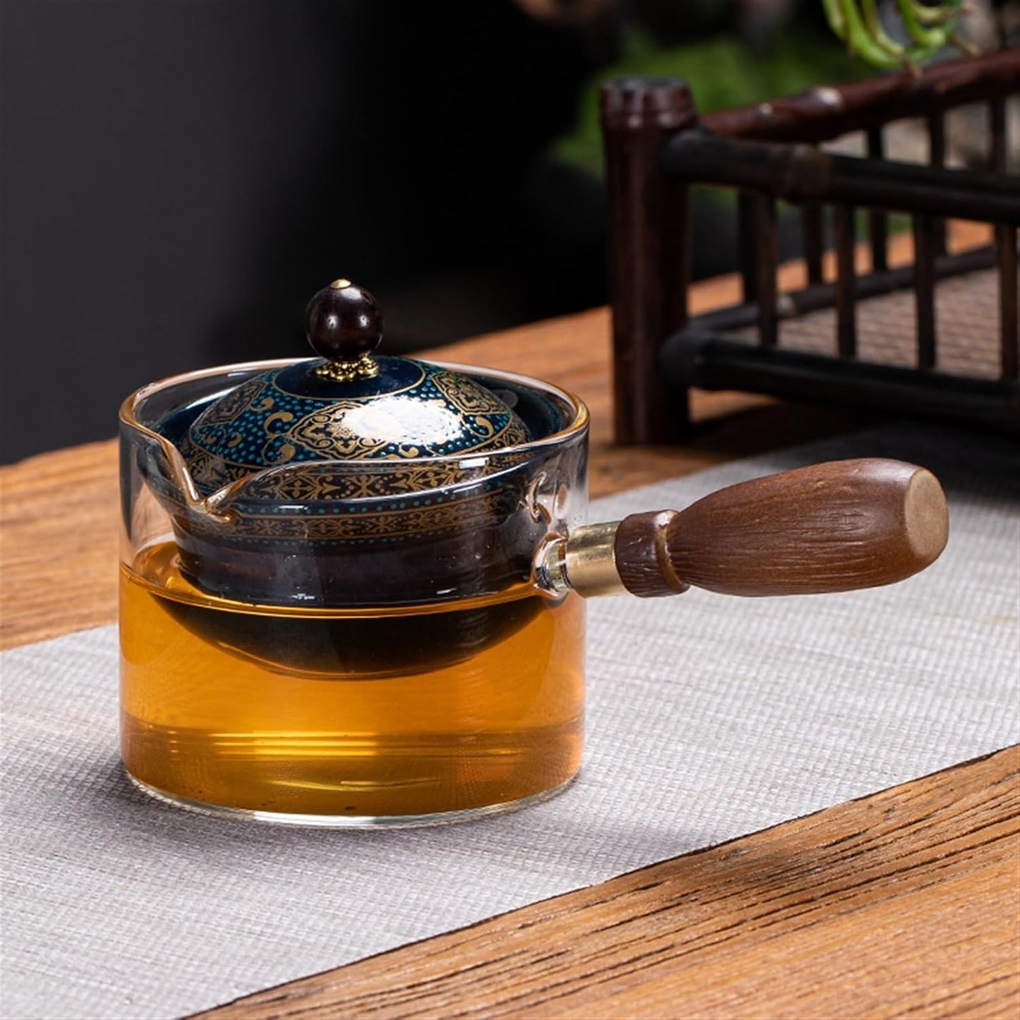 Chinese/Japanese Tea Set Portable Glass Ceramic Chinese Kung Fu Tea set Travel Tea Set Teaware Sets Teapot For Tea Teapot Tea Cup Set Tea Maker Infuser Portable Teapot Set Tea Gift set (Size : A pot