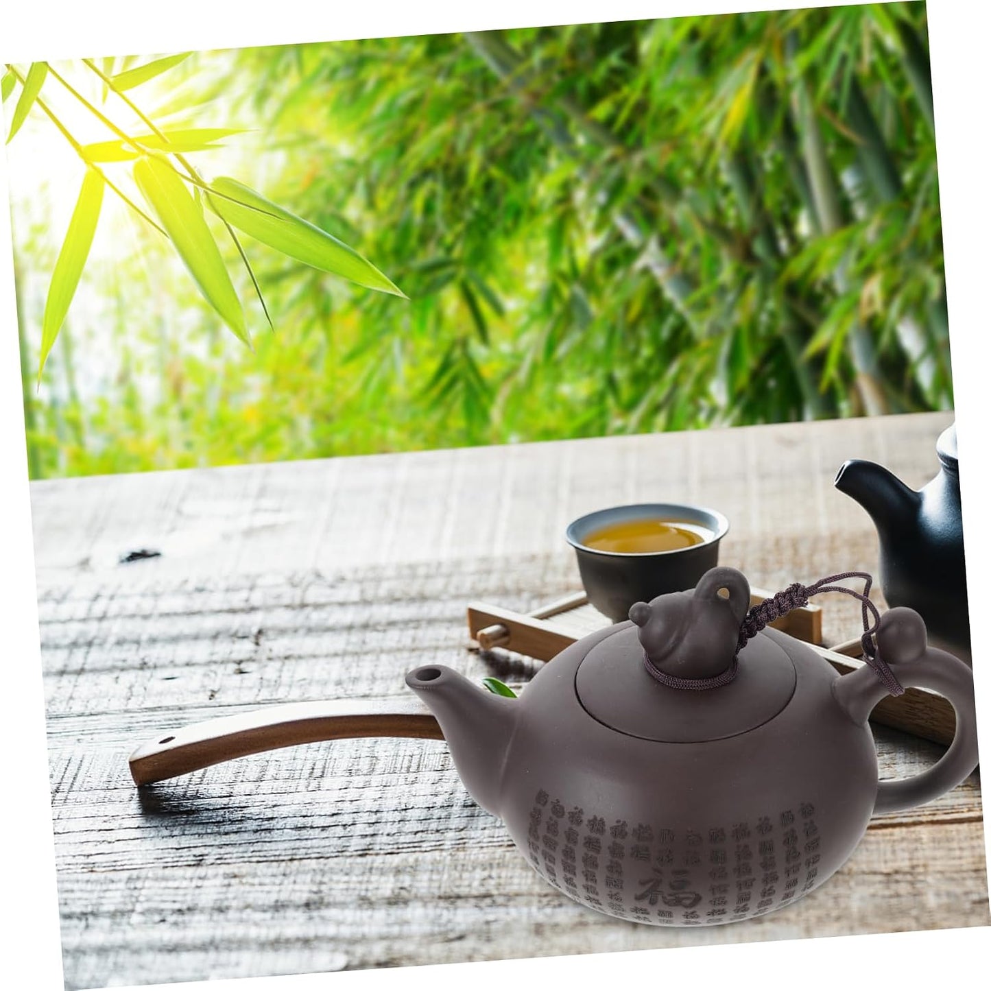 HAKIDZEL 1pc Teapot Tea Maker Kettles Ceramic Tea Pot Whistle Zisha Clay Tea Pot Whistling Teakettle Coffee Espresso Pot Porcelain Tea Pots Stove Tea Kettle Gao Ceramics Purple Clay