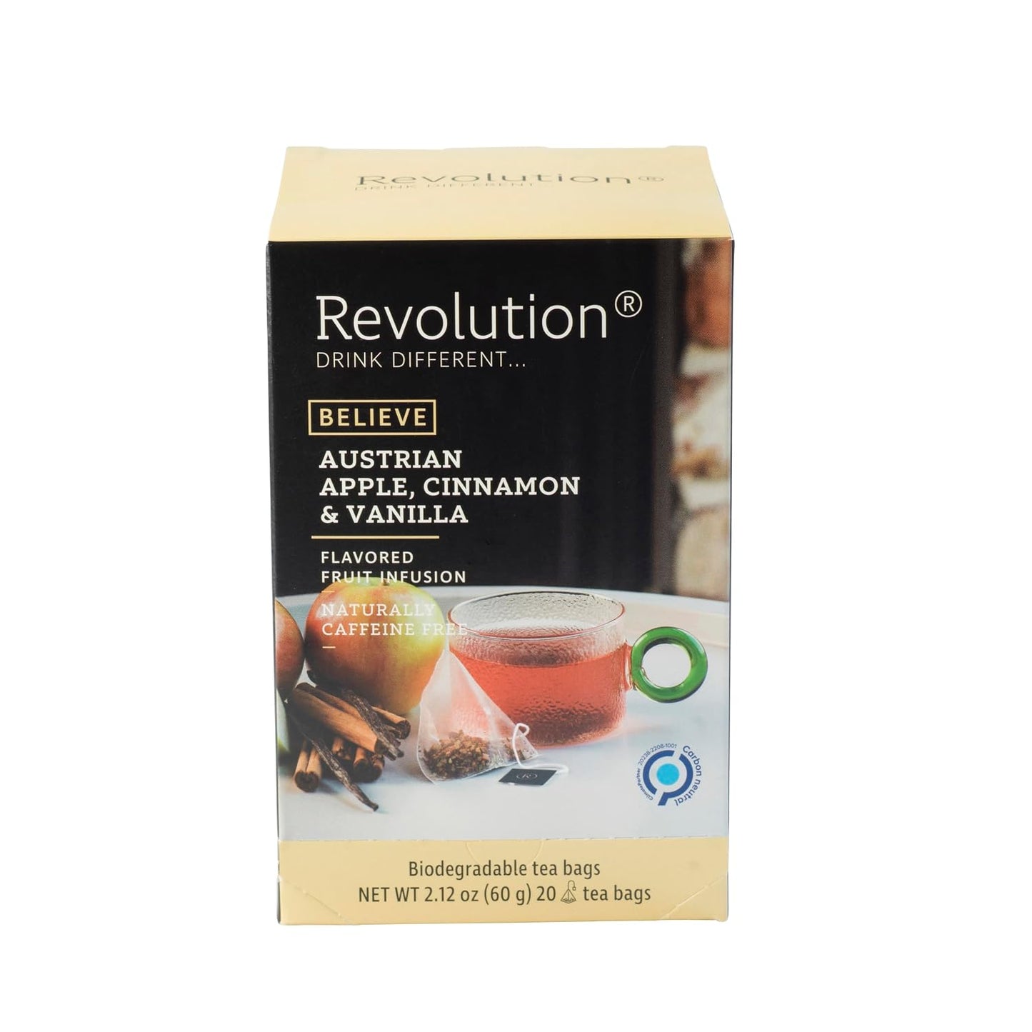 Revolution Tea - Mesh Infuser Full Leaf Tea - Organic Green Tea - 30 Bags