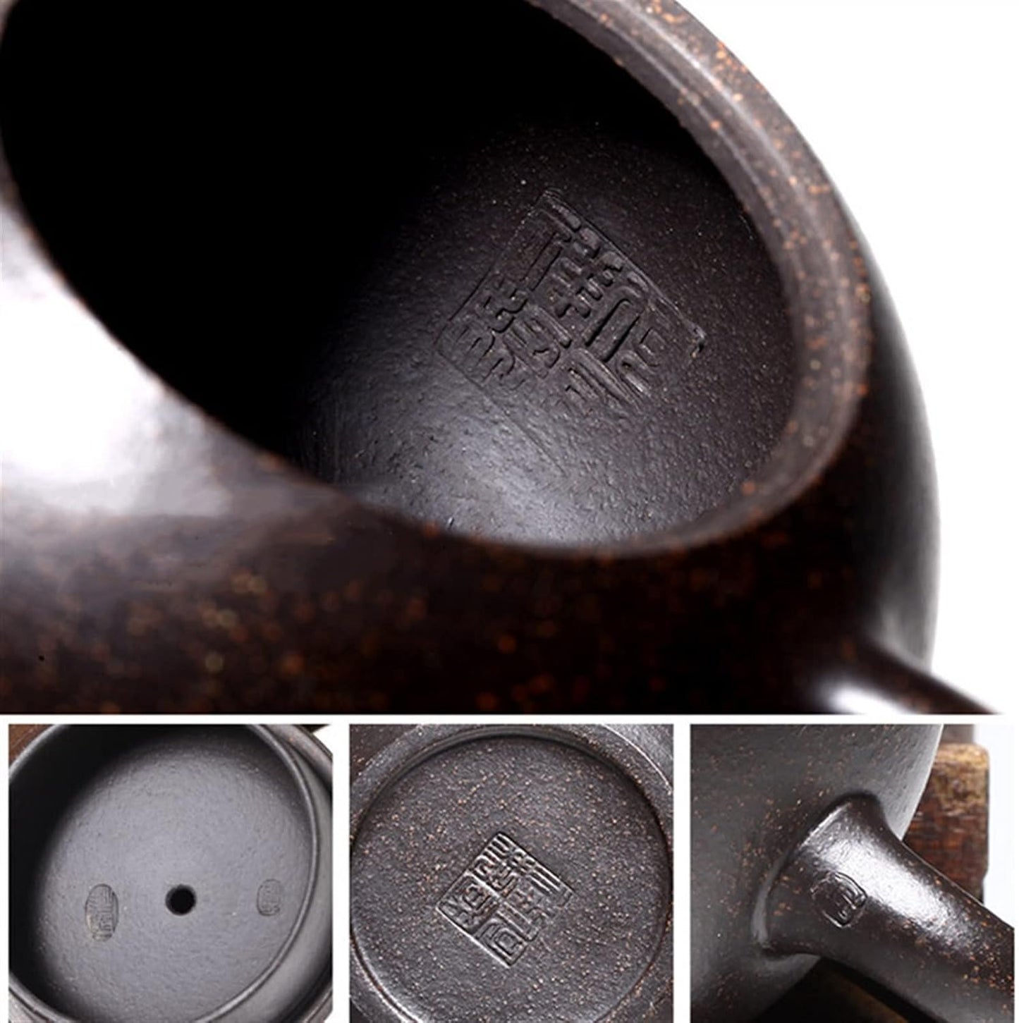 Teapot 190ML/230ML/280ML Zisha Teapot Handmade Ball Hole Filter Xi Shi Teapot Retro Chinese Tea Set High-grade Tea Maker Tea Kettle (Size : 190ML)